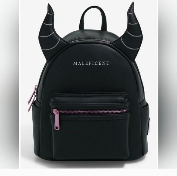 NWT Loungefly Maleficent minimalist mini backpack - Picture 10 of 16